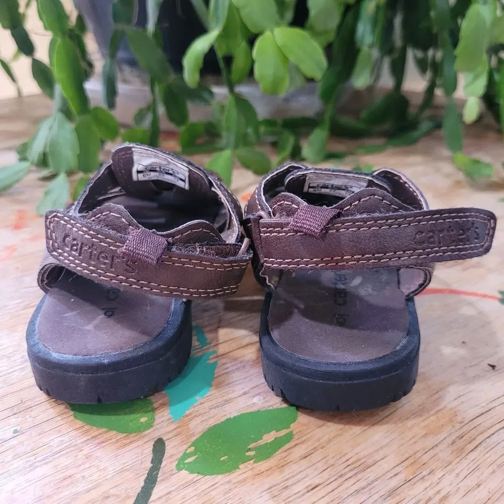 Carter's Size 6 M Brown Kids Sandals